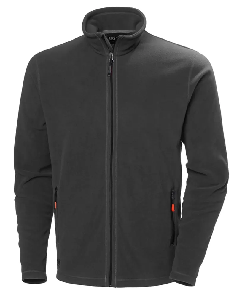Helly Hansen 72097 Oxford Light Fleece Jacket donker grijs