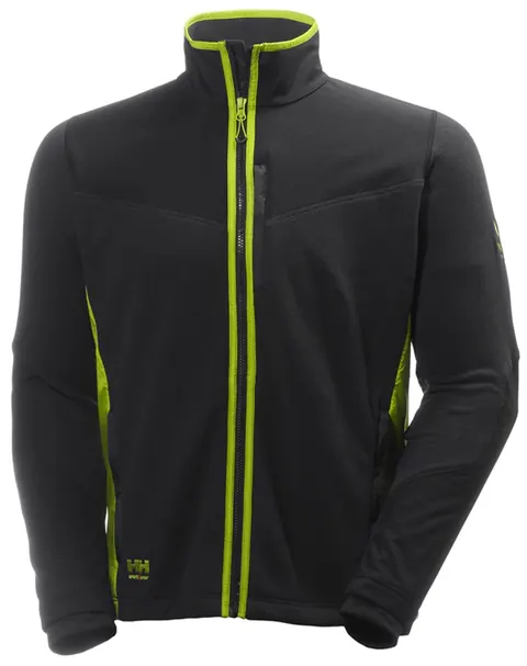 Helly Hansen 72170 Magni Fleece Jas 3XL Zwart / Donker Lime