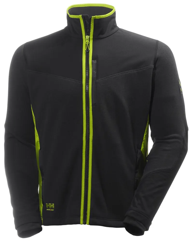 Helly Hansen 72170 Magni Fleece Jas 3XL Zwart / Donker Lime