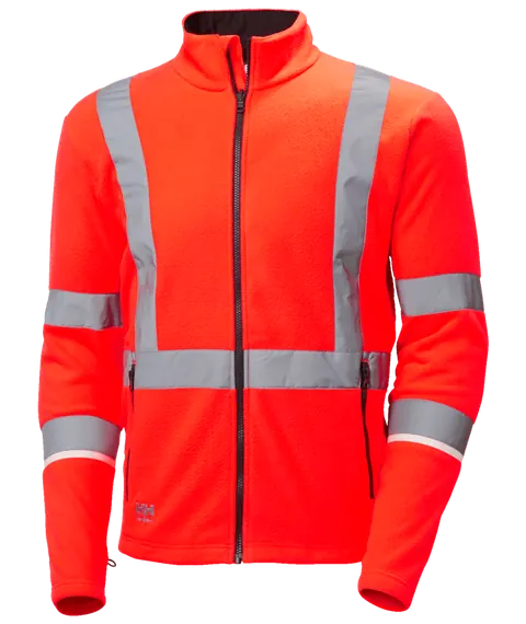 Helly Hansen 72172 UC-ME Fleecejacke HV Rood