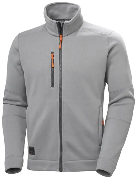 Helly Hansen 72250 Kensington Gebreid Fleecejack XL Midgrijs
