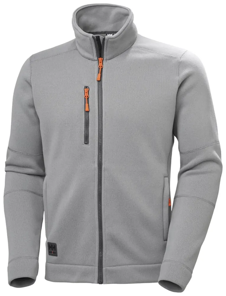 Helly Hansen 72250 Kensington Gebreid Fleecejack 3XL Midgrijs