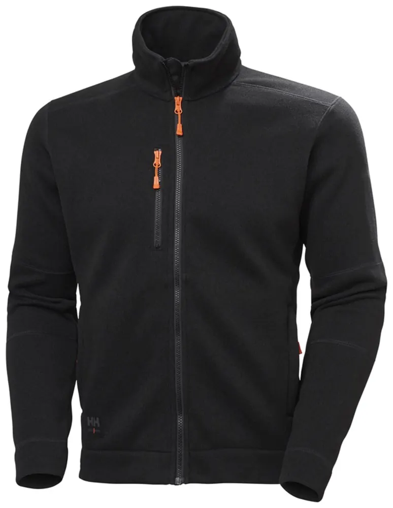 Helly Hansen 72250 Kensington Gebreid Fleecejack 2XL Zwart