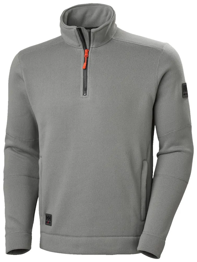 Helly Hansen 72251 Kensington 1/2 Zip Grey Mélange
