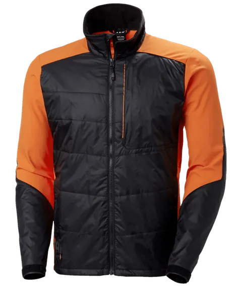Helly Hansen 73233 Kensington Ins. Jacket 4XL Oranje/Zwart