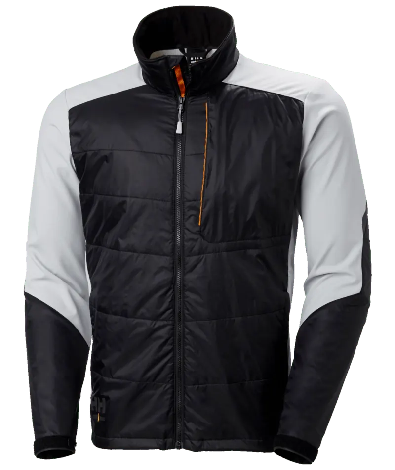 Helly Hansen 73233 Kensington Ins. Jacket Zwart/Grijze Mist