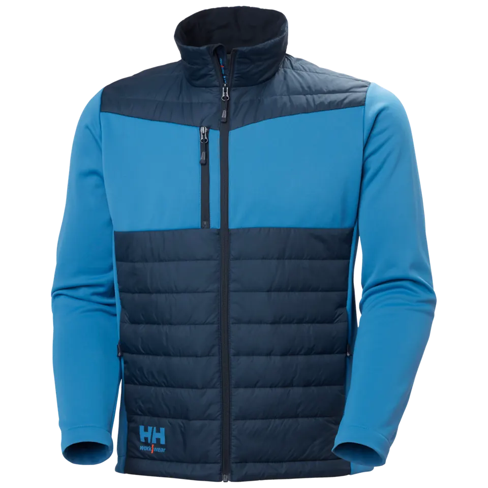 Helly Hansen HH 73370 Oxford Hybrid I. Jacket Marineblauw/Steenblauw
