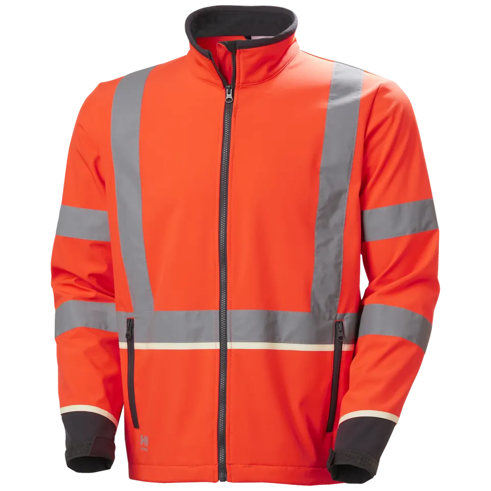 Helly Hansen 74055 UC-Me Softs Jas 5XL Rood/Ebony