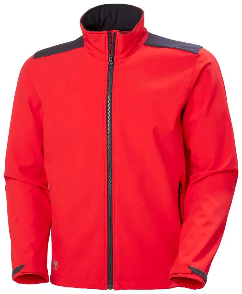 Helly Hansen 74085 Manchester 2.0 Softs Jas XS Alert Rood/Ebbenhout