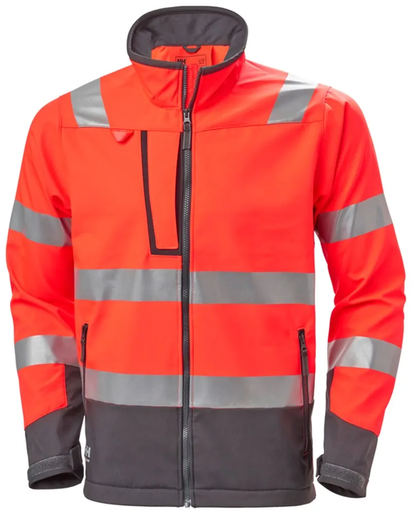 Helly Hansen 74095 Alna 2.0 Softs Jas 4XL Rood/Ebony