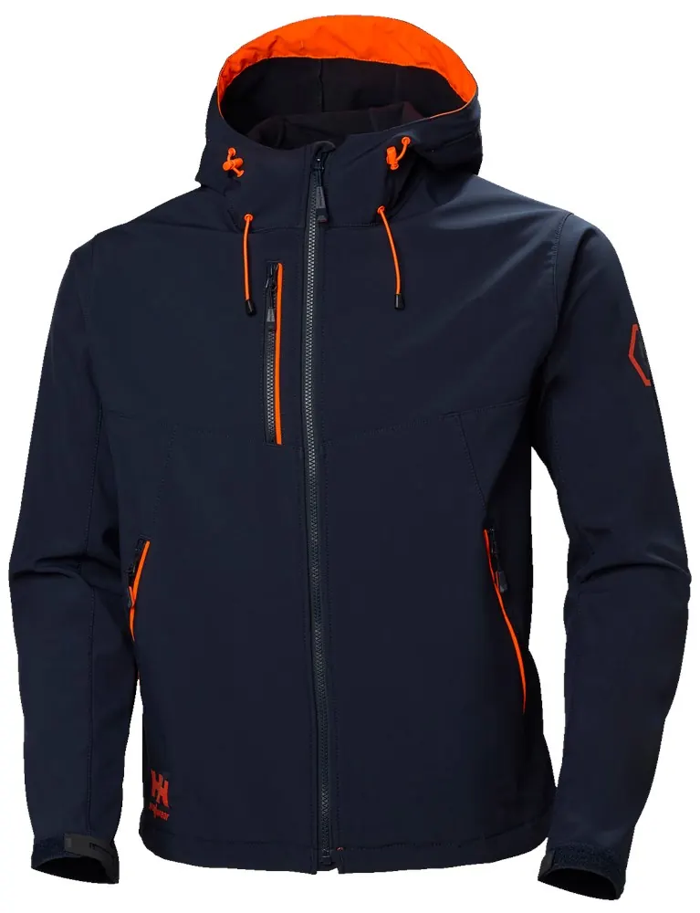 Helly Hansen 74140 Chelsea Hooded Softshell 2XL marineblauw