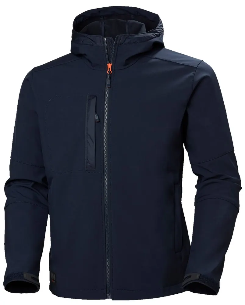Helly Hansen 74230 Kensington Hooded Softshell Jacket 3XL Marine Blauw
