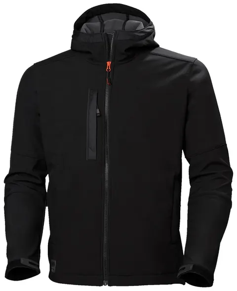 Helly Hansen 74230 Kensington Hooded Softshell Jacket M zwart