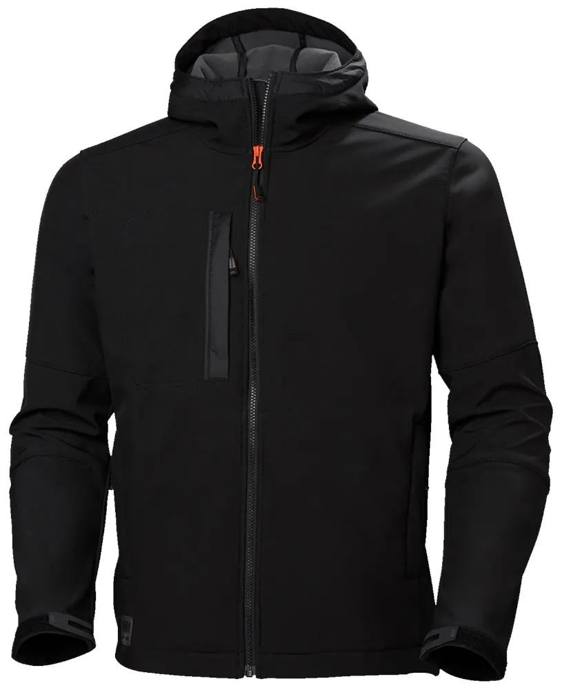 Helly Hansen 74230 Kensington Hooded Softshell Jacket 4XL Zwart