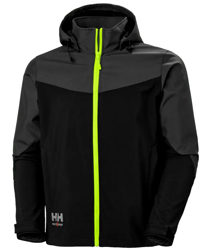 Helly Hansen 74290 Oxford H. Softs Jacket XS Zwart/Grijze Mist
