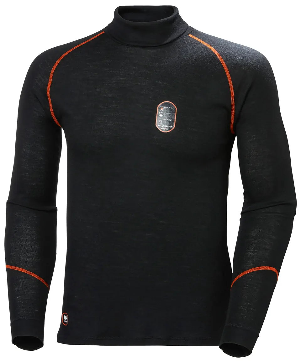 Helly Hansen 75075 Fakse Shirt M Zwart