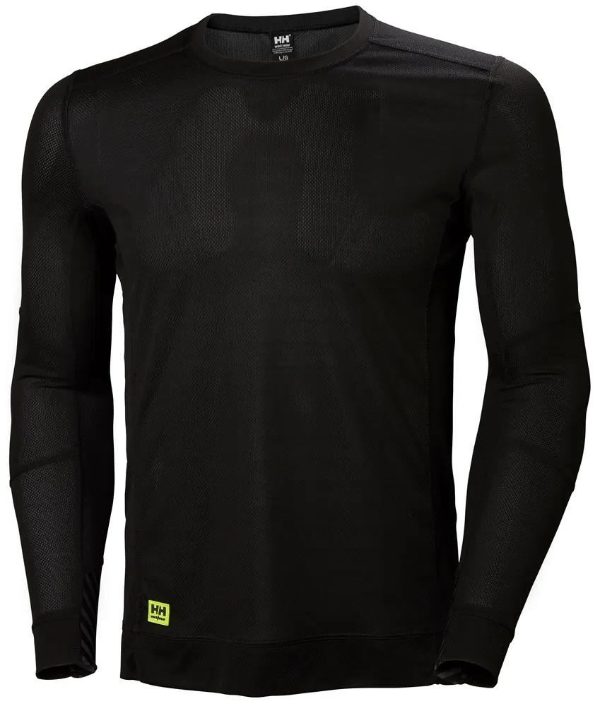 Helly Hansen HH 75105 Lifa Crewneck zwart