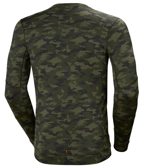 Helly Hansen HH 75106 Lifa Merino Crewneck Camo