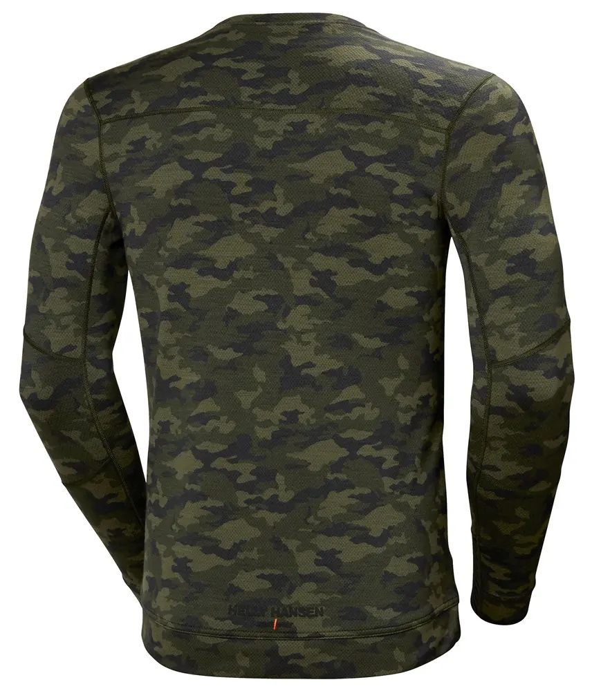 Helly Hansen HH 75106 Lifa Merino Crewneck 2XL Camo