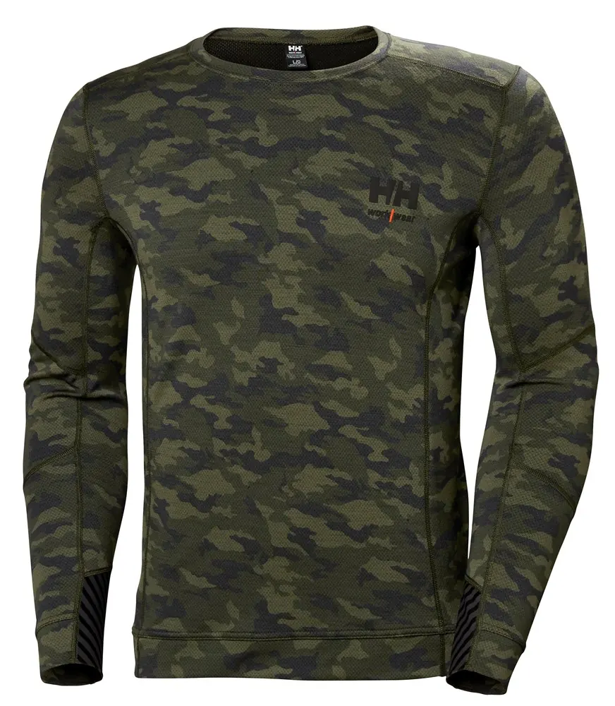 Helly Hansen HH 75106 Lifa Merino Crewneck 4XL Camo