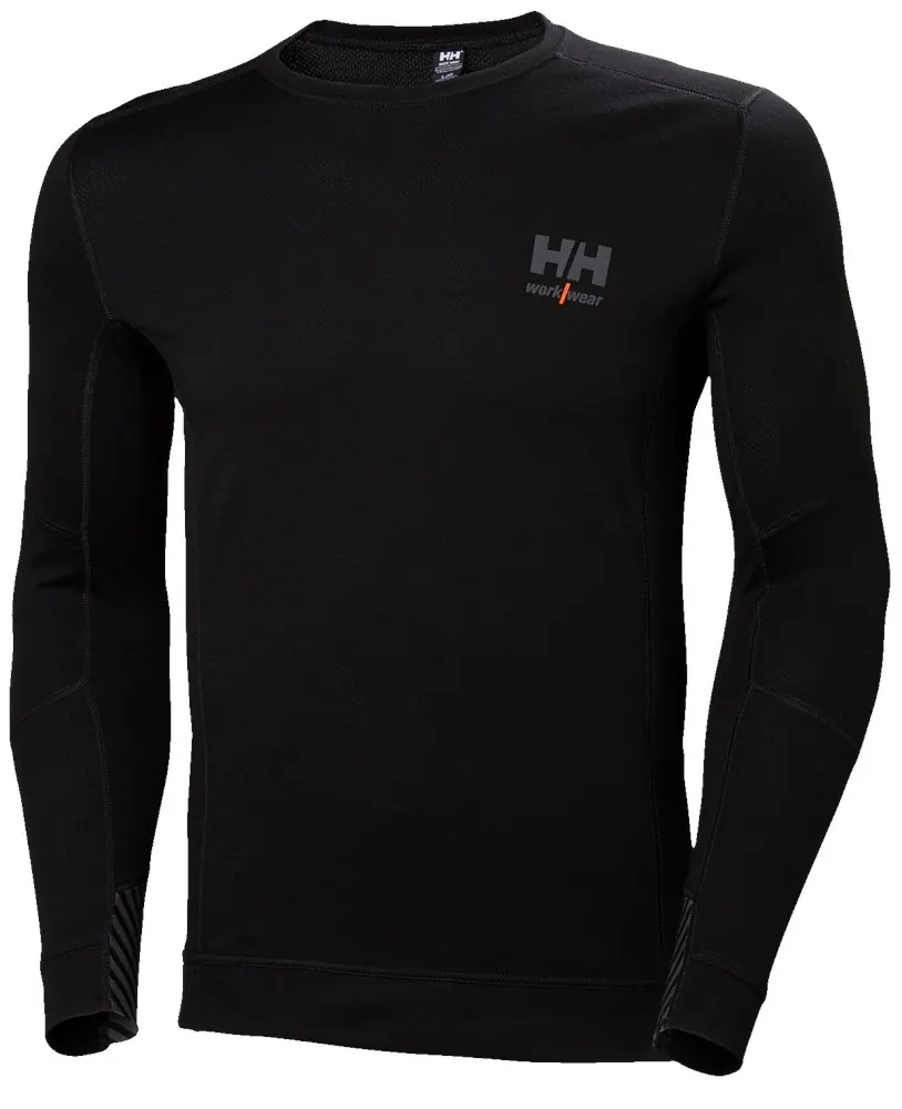 Helly Hansen HH 75106 Lifa Merino Crewneck Zwart