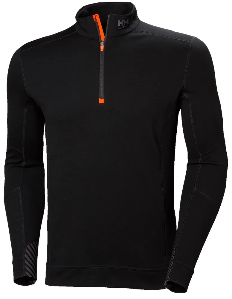 Helly Hansen 75107 Lifa Merino Half Zip zwart