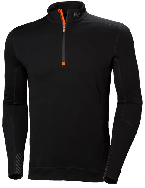 Helly Hansen 75107 Lifa Merino Half Zip zwart