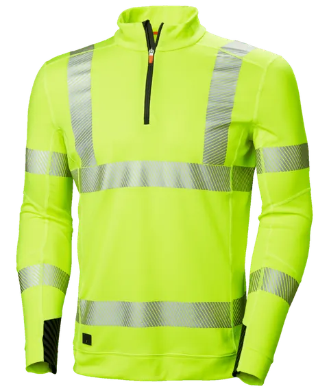 Helly Hansen 75110 ICU Lifa Act. Half Zip XL HV Geel