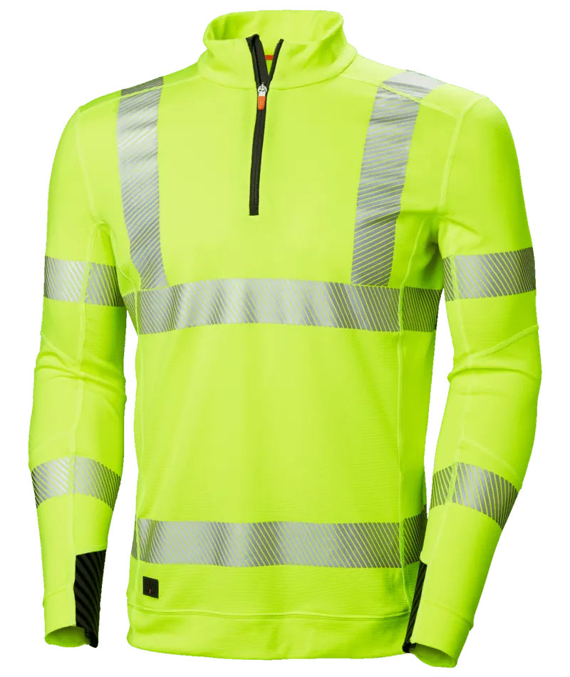 Helly Hansen 75110 ICU Lifa Act. Half Zip XL HV Geel