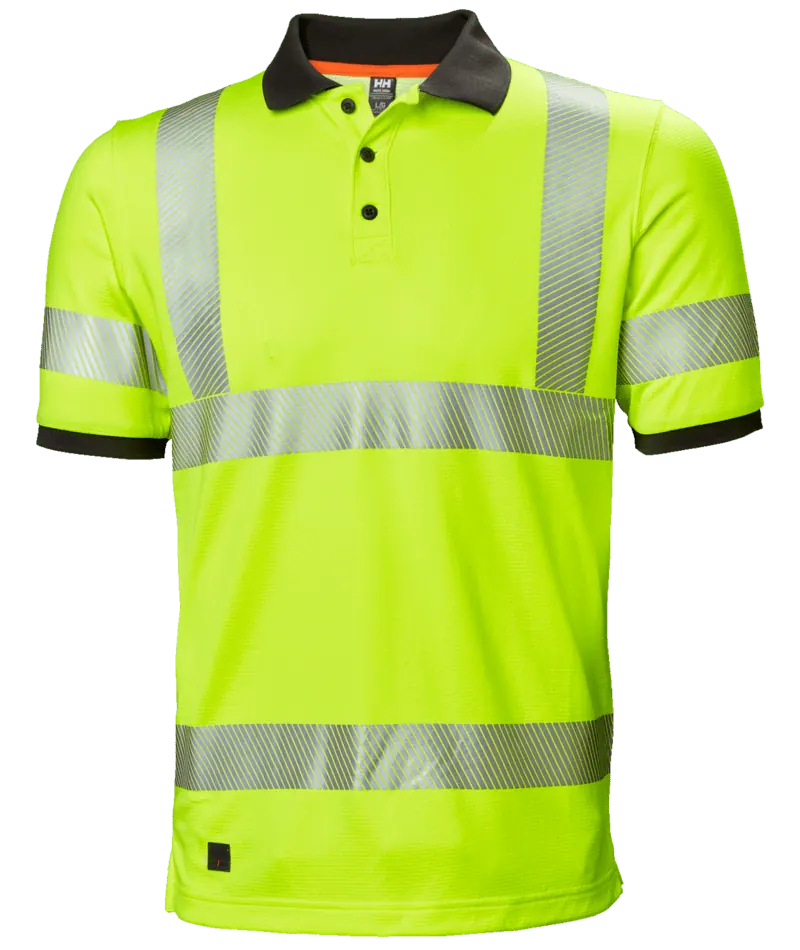 Helly Hansen 75112 ICU Lifa Active Polo HV Geel