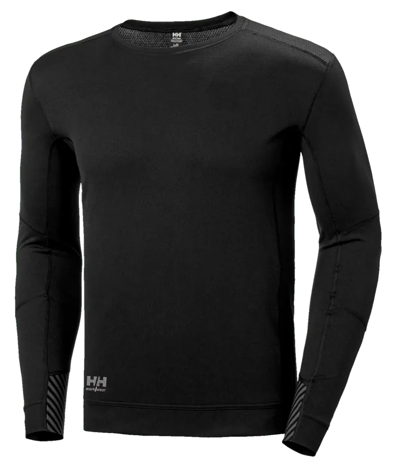 Helly Hansen 75117 Active Crewneck Zwart/Wit