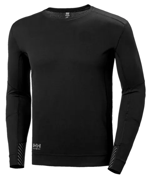 Helly Hansen 75117 Active Crewneck 3XL Zwart/Wit