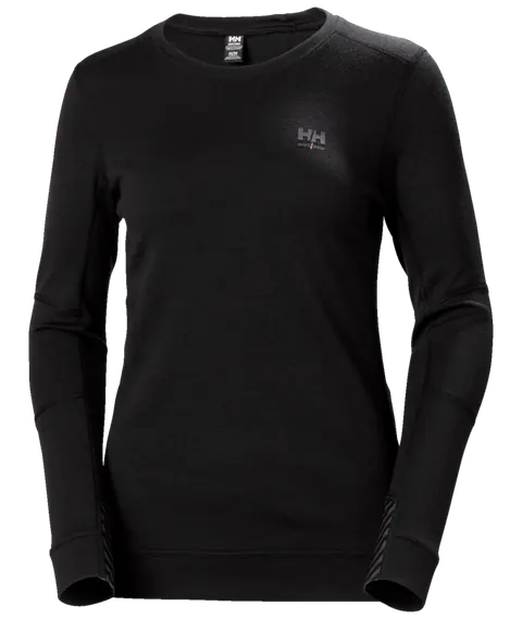 Helly Hansen 75209 W Lifa Merino Crewneck 3XL Zwart