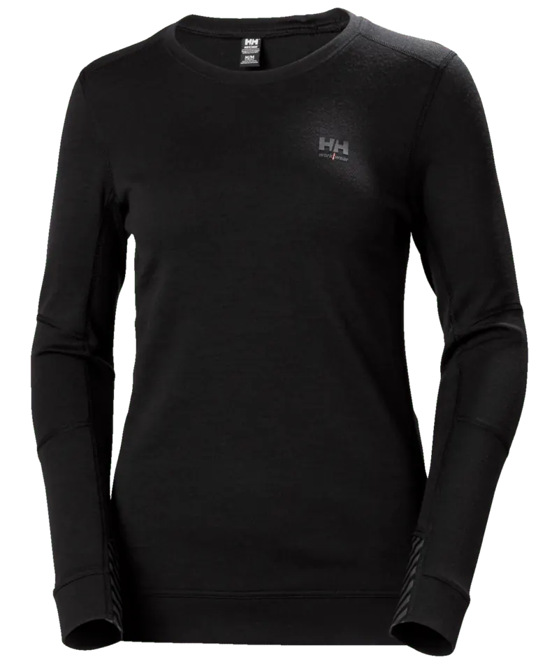 Helly Hansen 75209 W Lifa Merino Crewneck 3XL Zwart