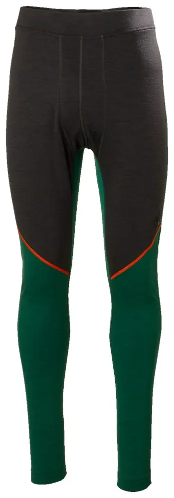 Helly Hansen 75506 Hh Lifa Merino Broek 4XL Groen/Ebony