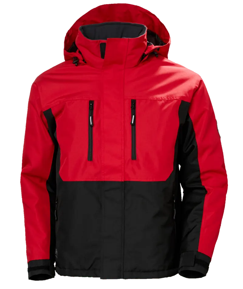 Helly Hansen 76201 Berg Jacket 4XL HH Rood/Zwart
