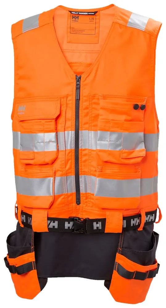 Helly Hansen 77120 Alna 2.0 Construct Vest XL Orange / Ebony