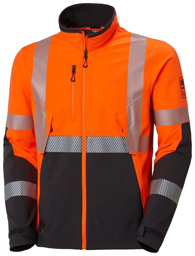 Helly Hansen 77203 ICU BRZ Jacket XS Orange/Ebony
