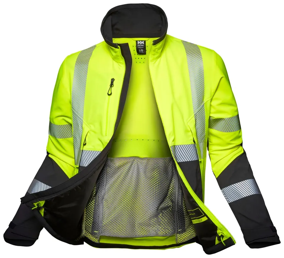 Helly Hansen 77203 ICU BRZ Jacket Yellow/Ebony