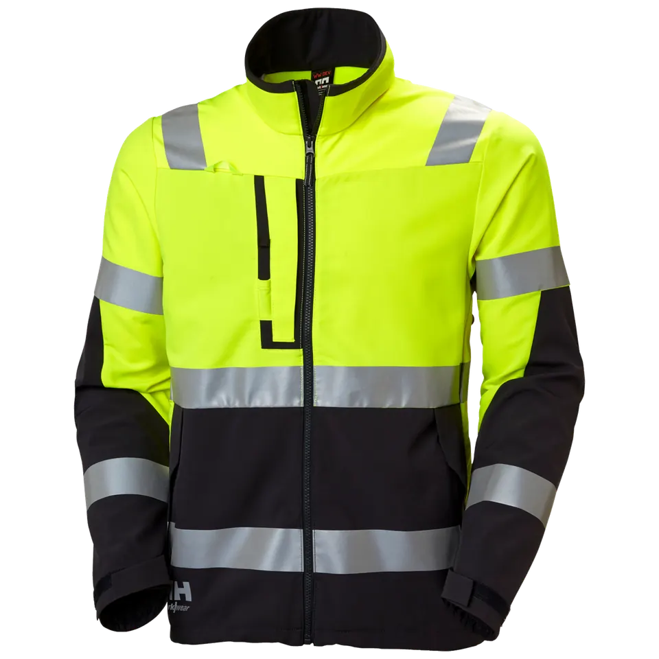 Helly Hansen 77230 Alna 4X Tech Jas Geel/Ebony