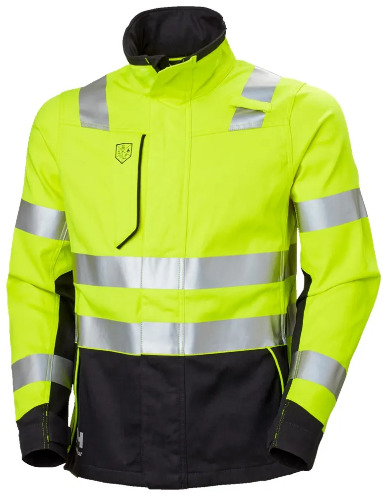Helly Hansen 77249 Fyre Jacket M Geel/Ebbenhout
