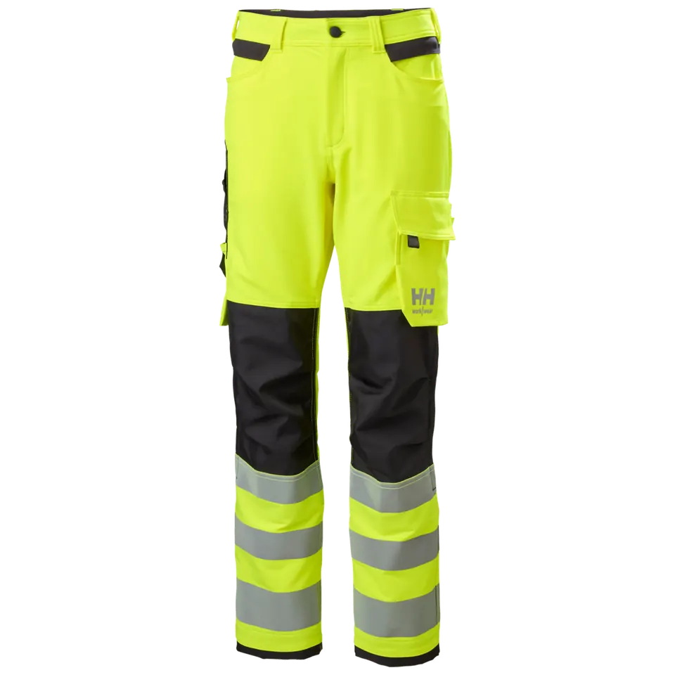 Helly Hansen 77328 W Alna 4x CNCT Broek CL2 C48 Geel/Ebony