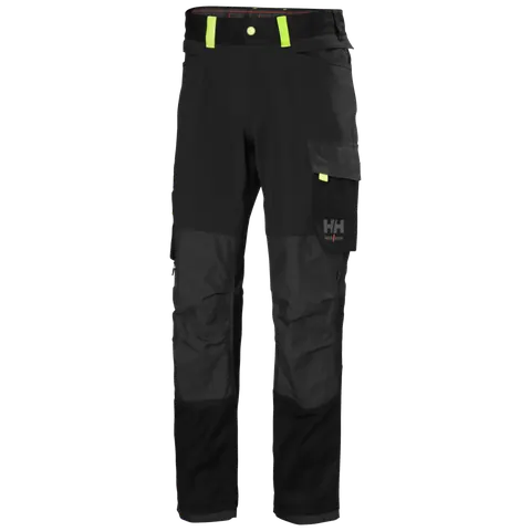 Helly Hansen 77395 Oxford 4X CNCT Broek C50 Zwart/Grijze Mist