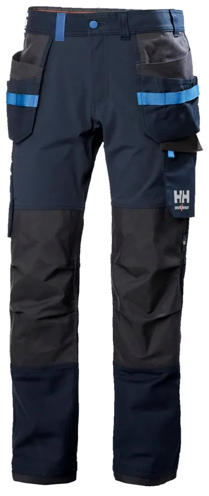 Helly Hansen 77405 Oxford 4X Construction Broek C64 Navy/Ebony