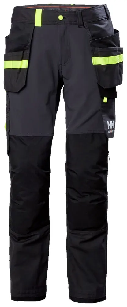 Helly Hansen 77405 Oxford 4X Construction Broek C62 Ebony/Blak