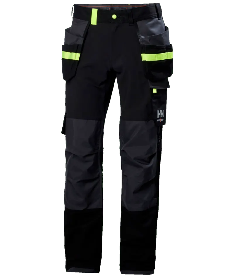 Helly Hansen 77405 Oxford 4X Cons Pant 66 HV Zwart