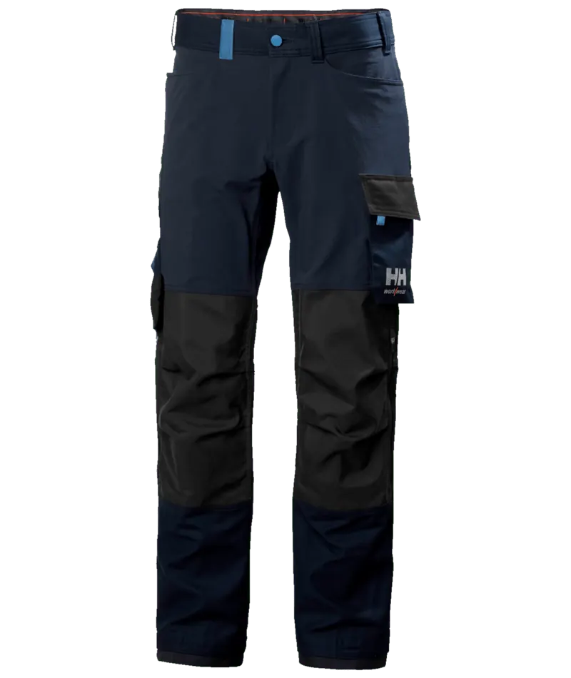 Helly Hansen 77407 Oxford 4X Werkbroek D124 Marineblauw/Ebony