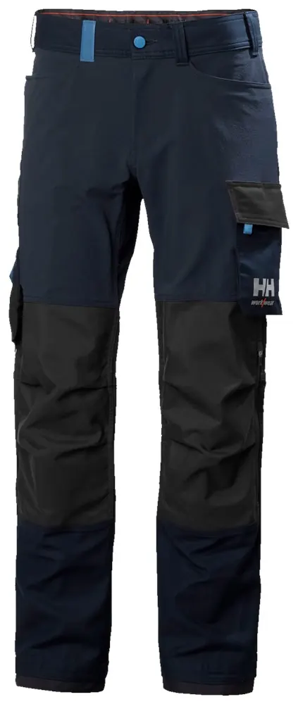 Helly Hansen 77407 Werkbroek Oxford 4X C148 Navy/Ebony
