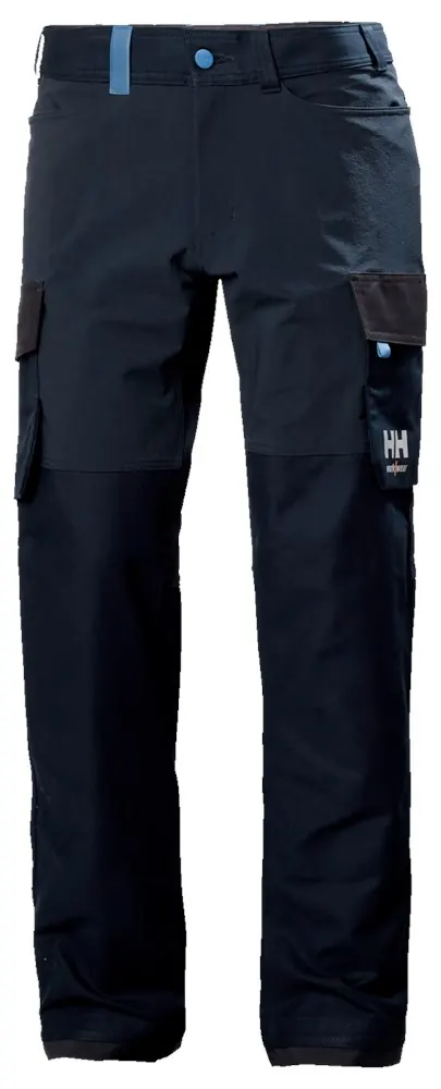 Helly Hansen 77408 Oxford 4X Cargo Broek C52 Navy/Ebony