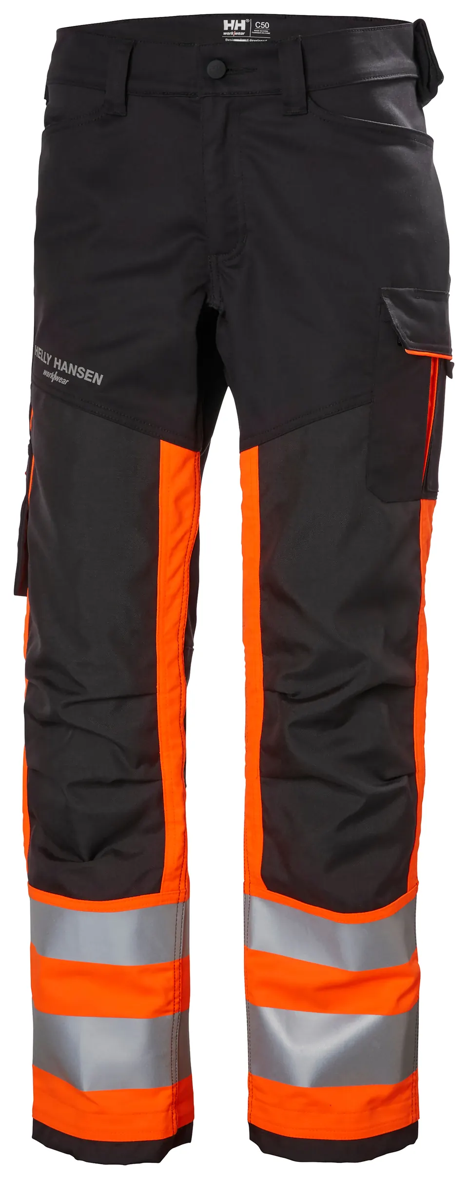 Helly Hansen 77420 Alna 2.0 Werkbroek D120 Oranje/Ebony